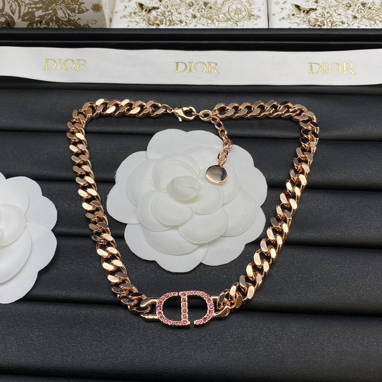 Dior Logo Text Chain Bracelet (7) - www.newkick.vip